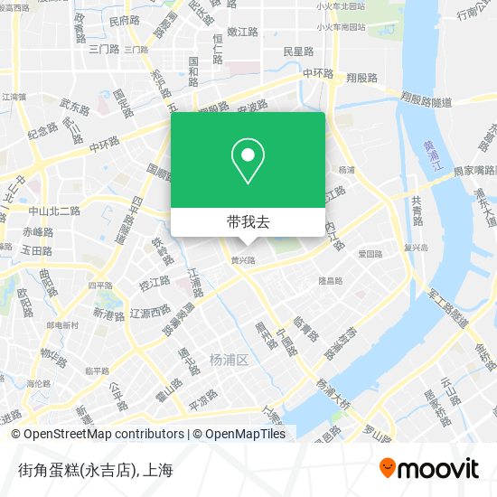 街角蛋糕(永吉店)地图