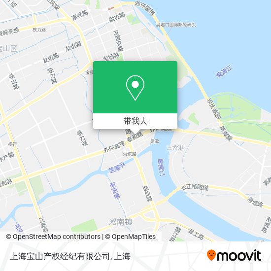 上海宝山产权经纪有限公司地图