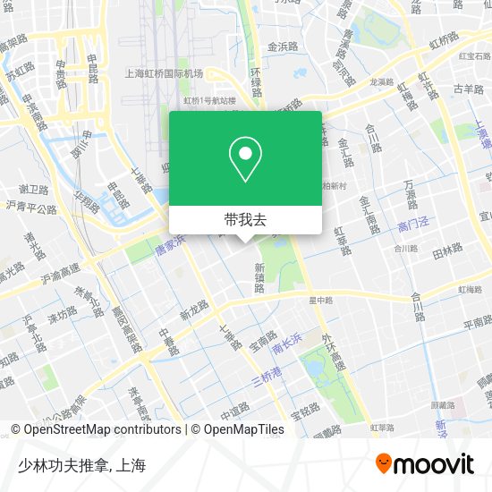少林功夫推拿地图