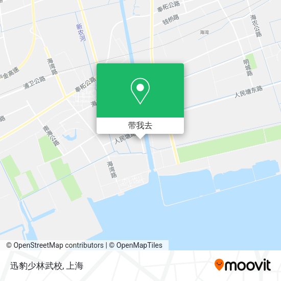 迅豹少林武校地图
