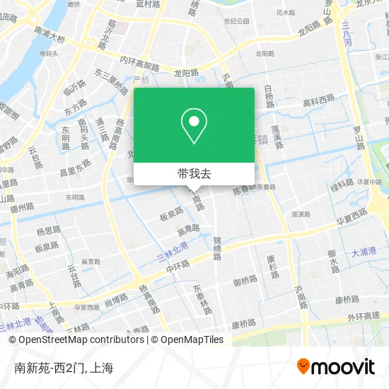 南新苑-西2门地图