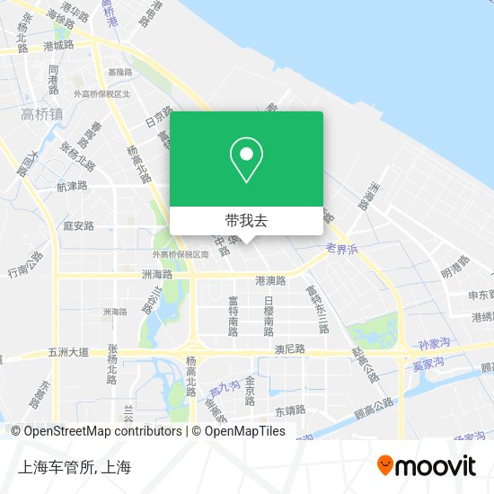 上海车管所地图