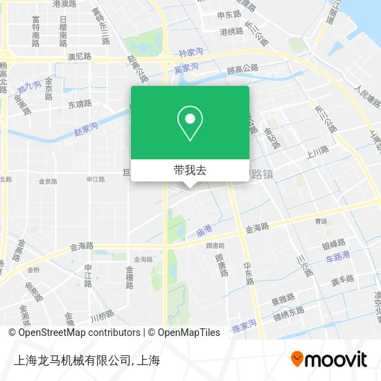 上海龙马机械有限公司地图