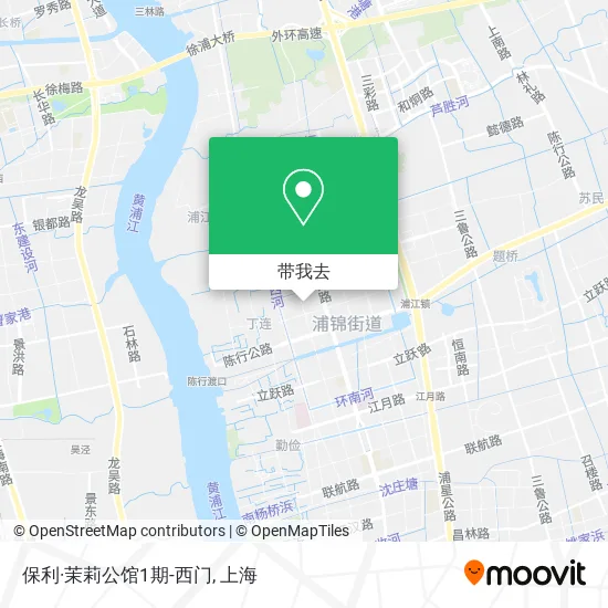 保利·茉莉公馆1期-西门地图