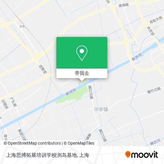 上海思搏拓展培训学校浏岛基地地图