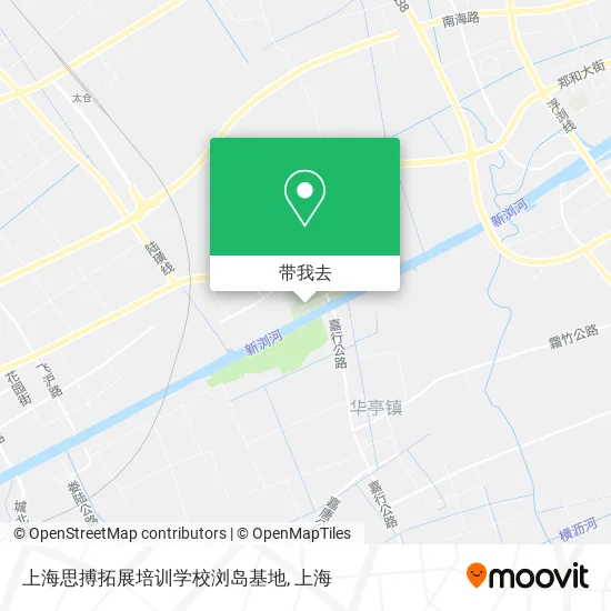 上海思搏拓展培训学校浏岛基地地图