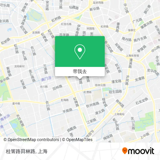 桂箐路田林路地图