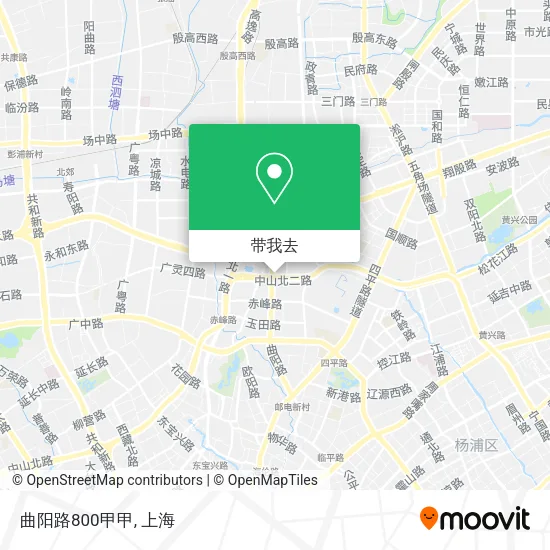 曲阳路800甲甲地图