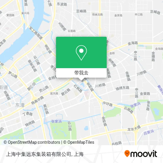 上海中集远东集装箱有限公司地图