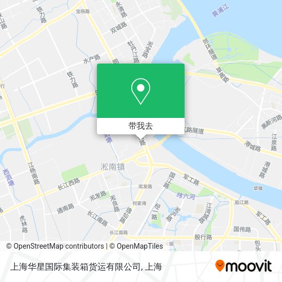 上海华星国际集装箱货运有限公司地图