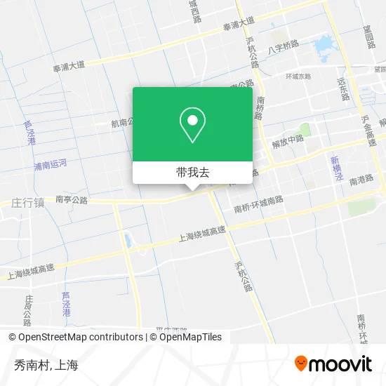 秀南村地图