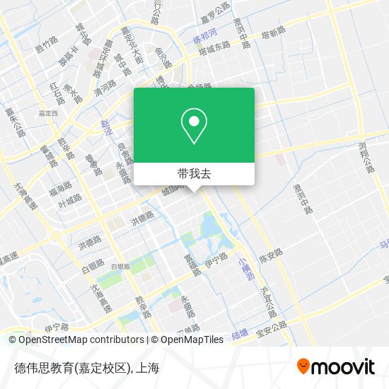 德伟思教育(嘉定校区)地图