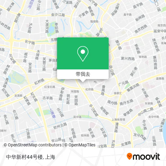 中华新村44号楼地图