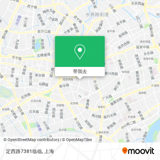 定西路7381临临地图