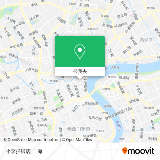 小李扦脚店地图