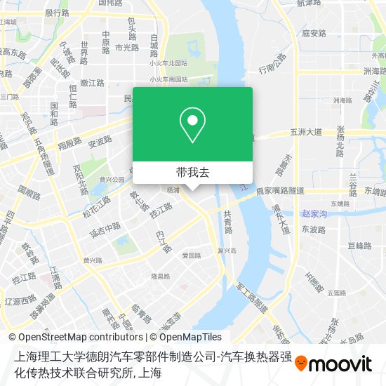 上海理工大学德朗汽车零部件制造公司-汽车换热器强化传热技术联合研究所地图