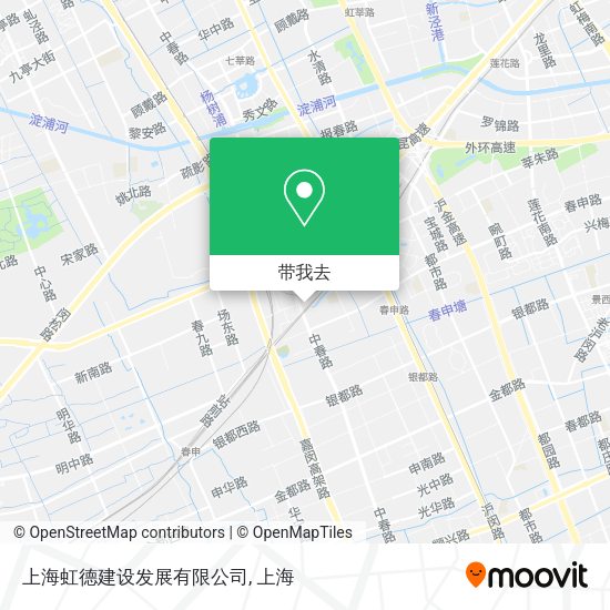 上海虹德建设发展有限公司地图