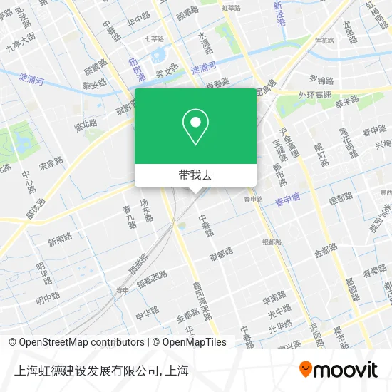 上海虹德建设发展有限公司地图