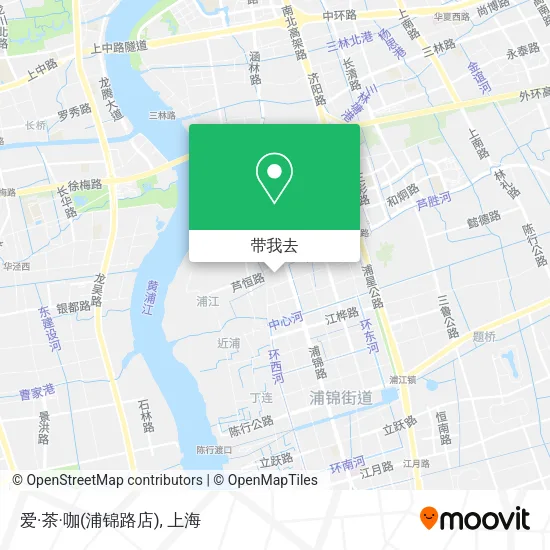 爱·茶·咖(浦锦路店)地图