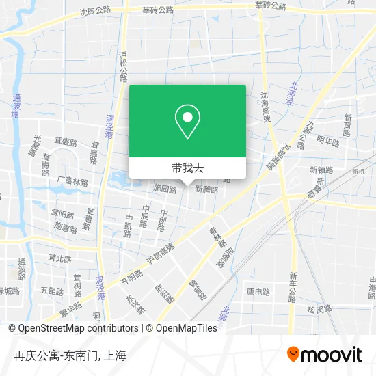 再庆公寓-东南门地图