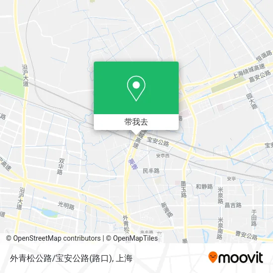 外青松公路/宝安公路(路口)地图