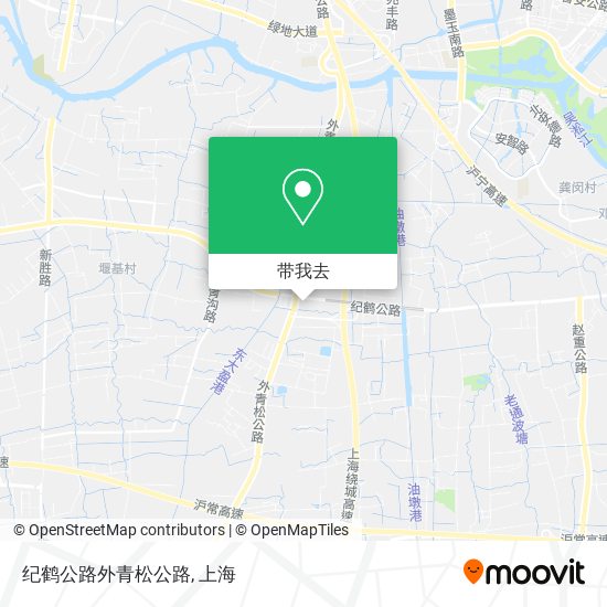 纪鹤公路外青松公路地图