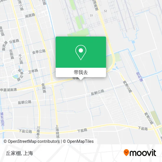 丘家棚地图