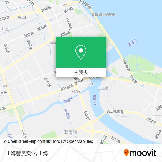 上海赫昊实业地图