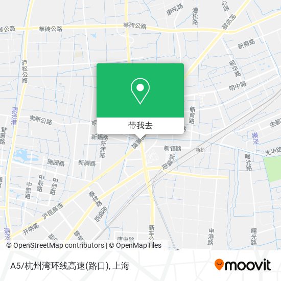 A5/杭州湾环线高速(路口)地图