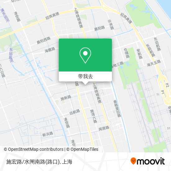 施宏路/水闸南路(路口)地图