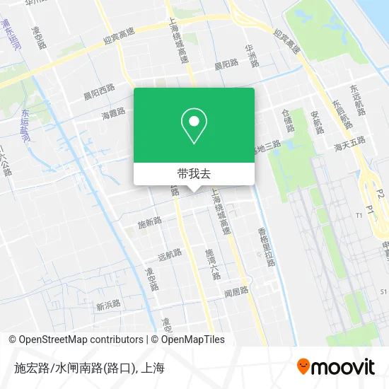 施宏路/水闸南路(路口)地图