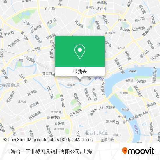 上海哈一工非标刀具销售有限公司地图