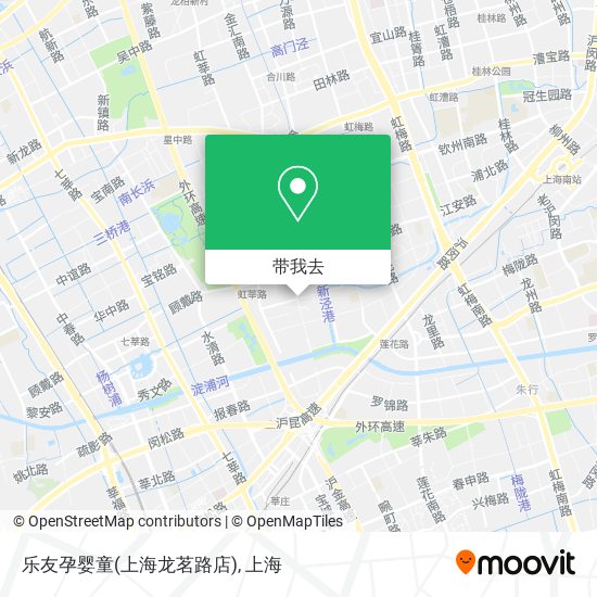 乐友孕婴童(上海龙茗路店)地图