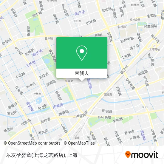 乐友孕婴童(上海龙茗路店)地图