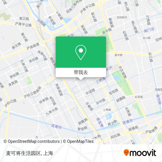 麦可将生活园区地图