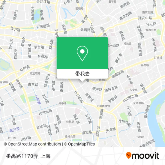 番禺路1170弄地图