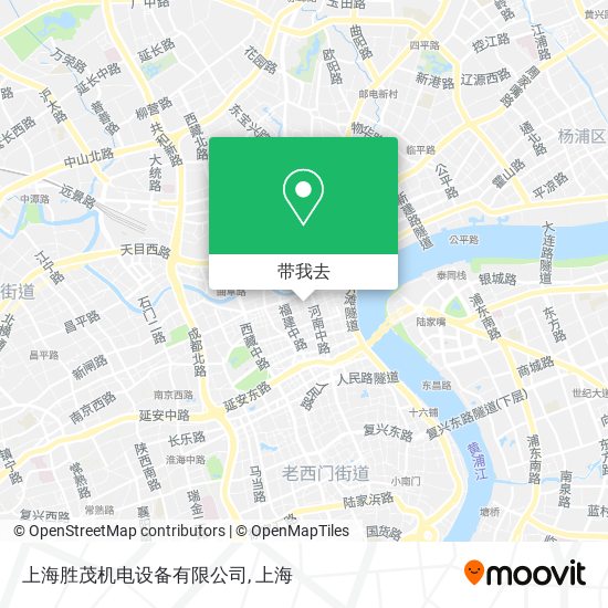 上海胜茂机电设备有限公司地图
