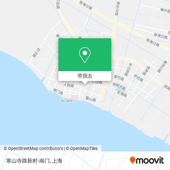 寒山寺路新村-南门地图