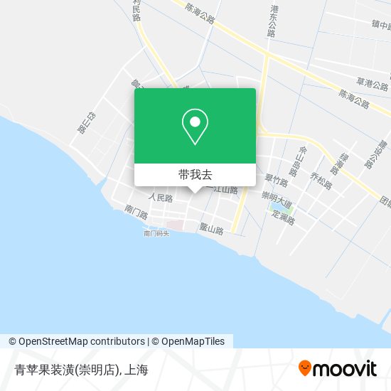 青苹果装潢(崇明店)地图