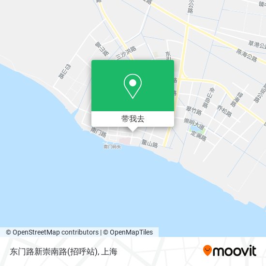 东门路新崇南路(招呼站)地图