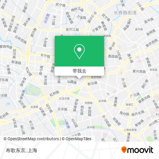 布歌东京地图