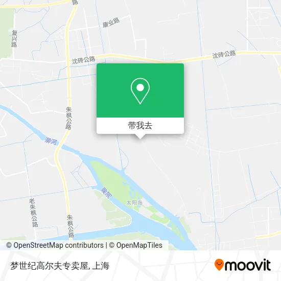 梦世纪高尔夫专卖屋地图