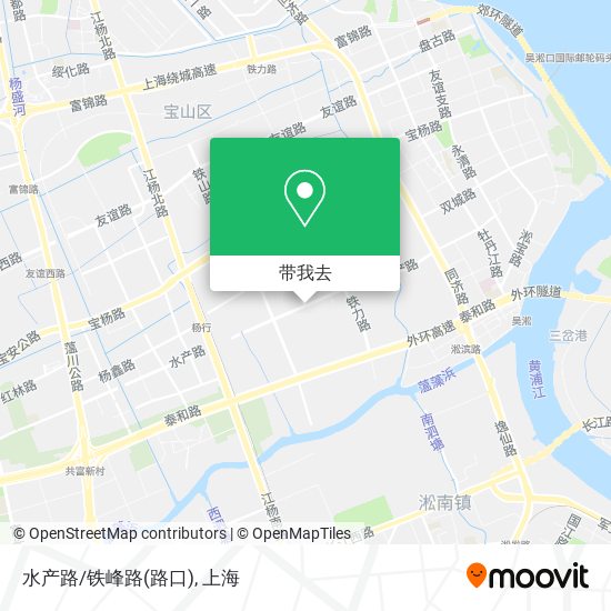 水产路/铁峰路(路口)地图