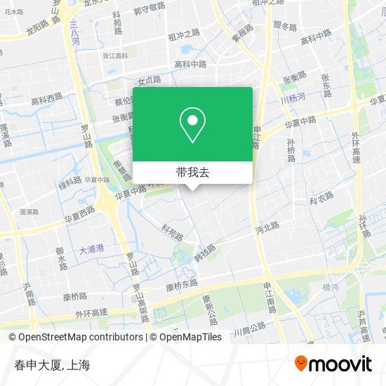 春申大厦地图