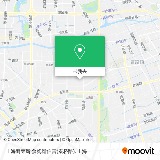 上海耐莱斯·詹姆斯伯雷(秦桥路)地图