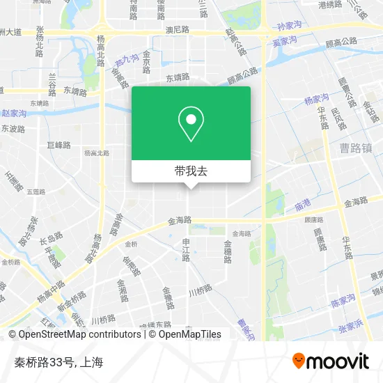 秦桥路33号地图