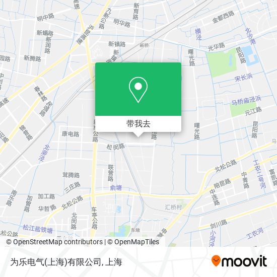 为乐电气(上海)有限公司地图