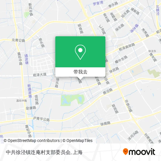 中共徐泾镇迮庵村支部委员会地图