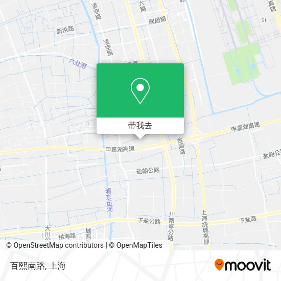 百熙南路地图