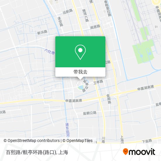 百熙路/航亭环路(路口)地图